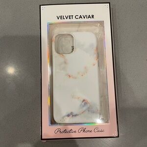 Velvet Caviar iPhone 12 Pro White Marble Phone Case